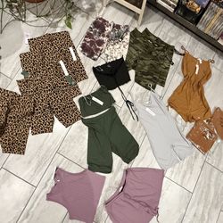 Shorts ,romper ,sets Large New Price Range $5 To $8 