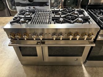 Jennair 48 dual fuel stove