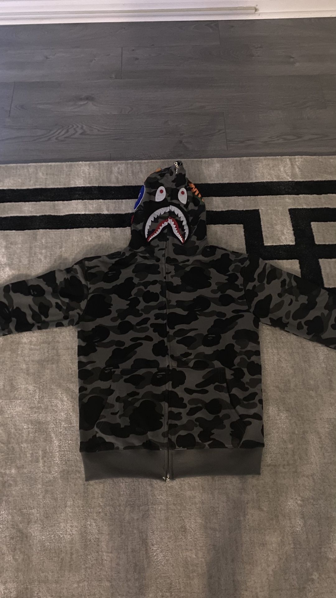 Brand New Black Bape Hoodie
