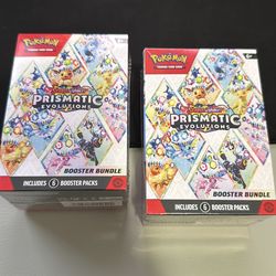 2 Prismatic Evolutions Booster Bundle