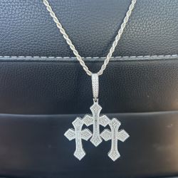Cross Pendant And Chain