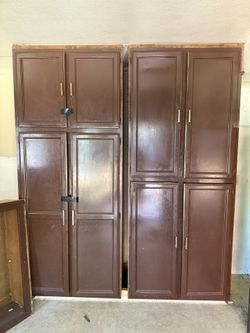 Kitchen Cabinet Pantry Storage Wood