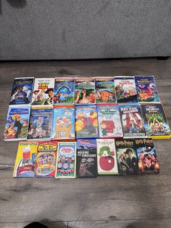 Kids vhs movies bundle