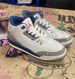 Air Jordan 3 Retro GS True Blue Sz 6.5