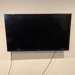 55’ RCA Flat Screen TV And Wall Mount