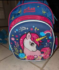 Girls rolling backpack