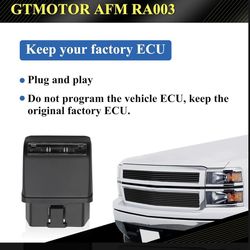 RA003 Active Fuel Management Disabler Device, AFM/DFM Disabler Device Compatible with most GM V6 and V8 Vehicles