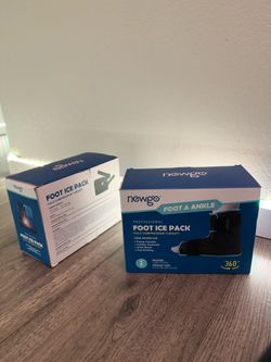 NEWGO Cold Compression Foot Ice Packs – New in Box (Pair)