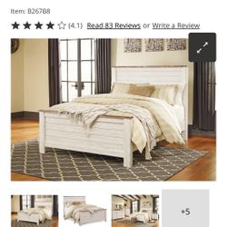 Barn Door And Bed Frame 