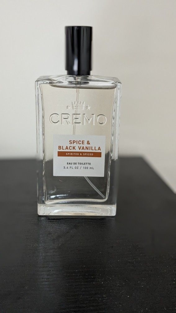 Cremo cologne - Spice & Black Vanilla