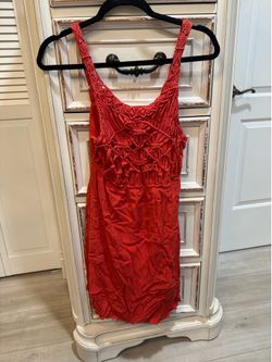 Miss Me Red Tank Top Size Medium