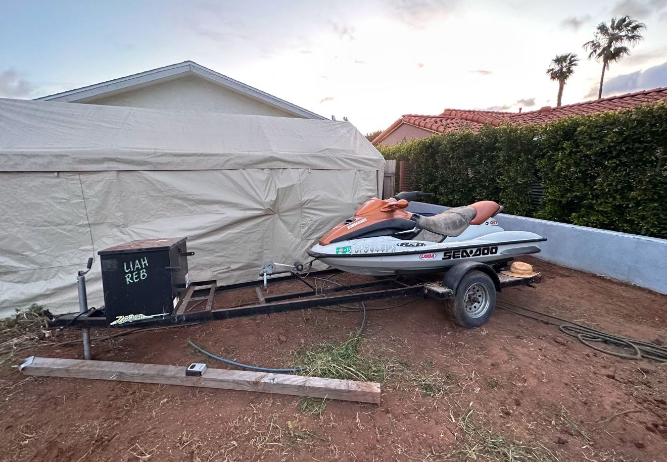 Seadoo Jet Ski With Trailer