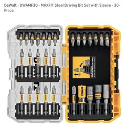 DeWALT MAXFIT Steel Driving Bit Set 30