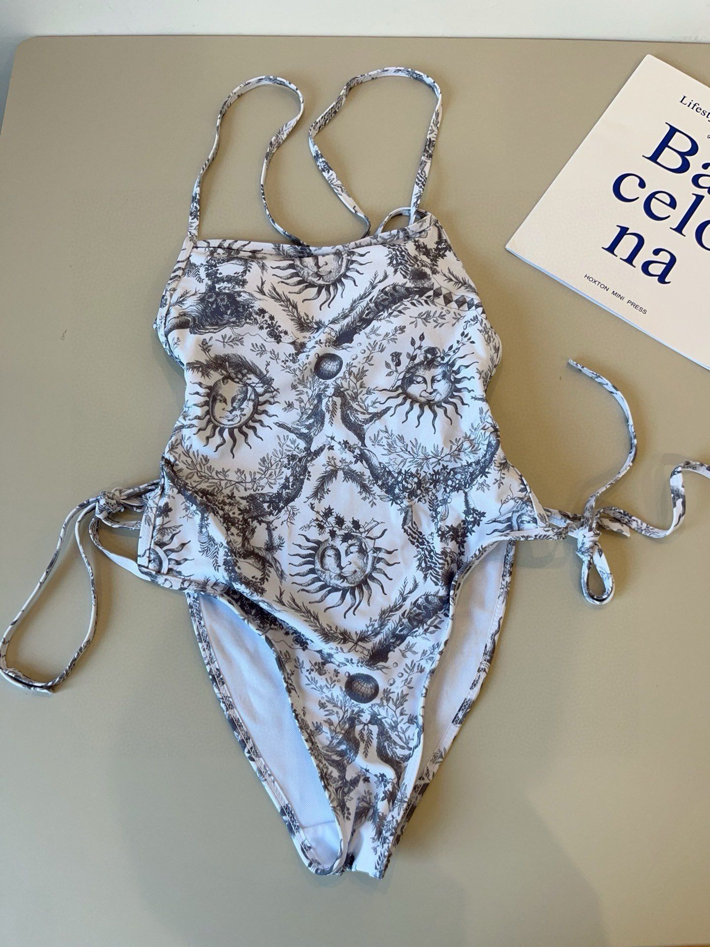 Christian Dior SS24 Monogram One-Piece Swimsuit