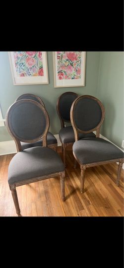 Four French Style Dining Chairs