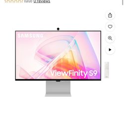 SAMSUNG 27" ViewFinity S9 5K Monitor with Thunderbolt 4, Matte Display and Smart Features