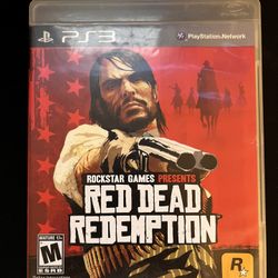 Red Dead Redemption PS3 Video Game