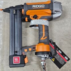 ridgid pneumatic18GA narrow crown Stapler