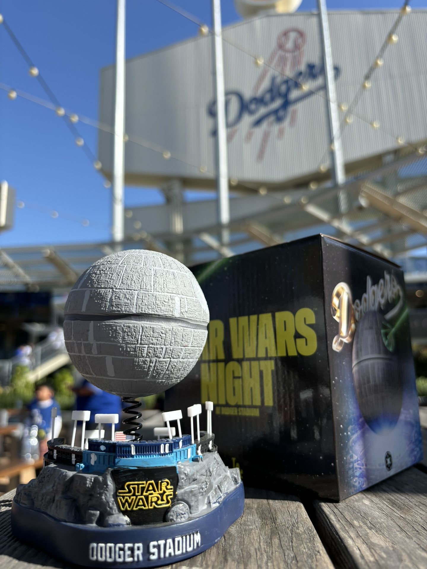 2025 Dodgers Star Wars Death Star Bobble