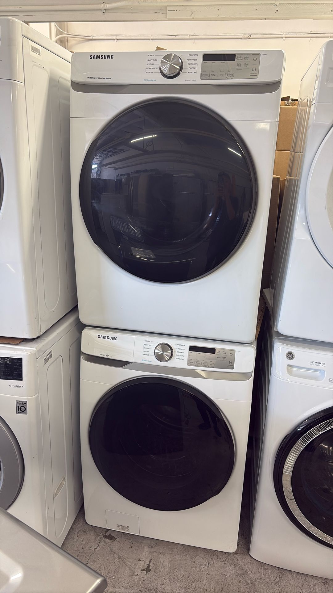 Samsung Frontload Washer Gas Dryer Set