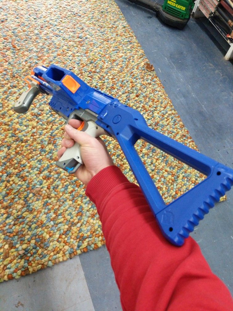 Nerf Gun Raider Cs-35 Blue And Orange