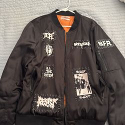 1 Out Of 1 DOPE brand Prototype Bomber Jacket Size L