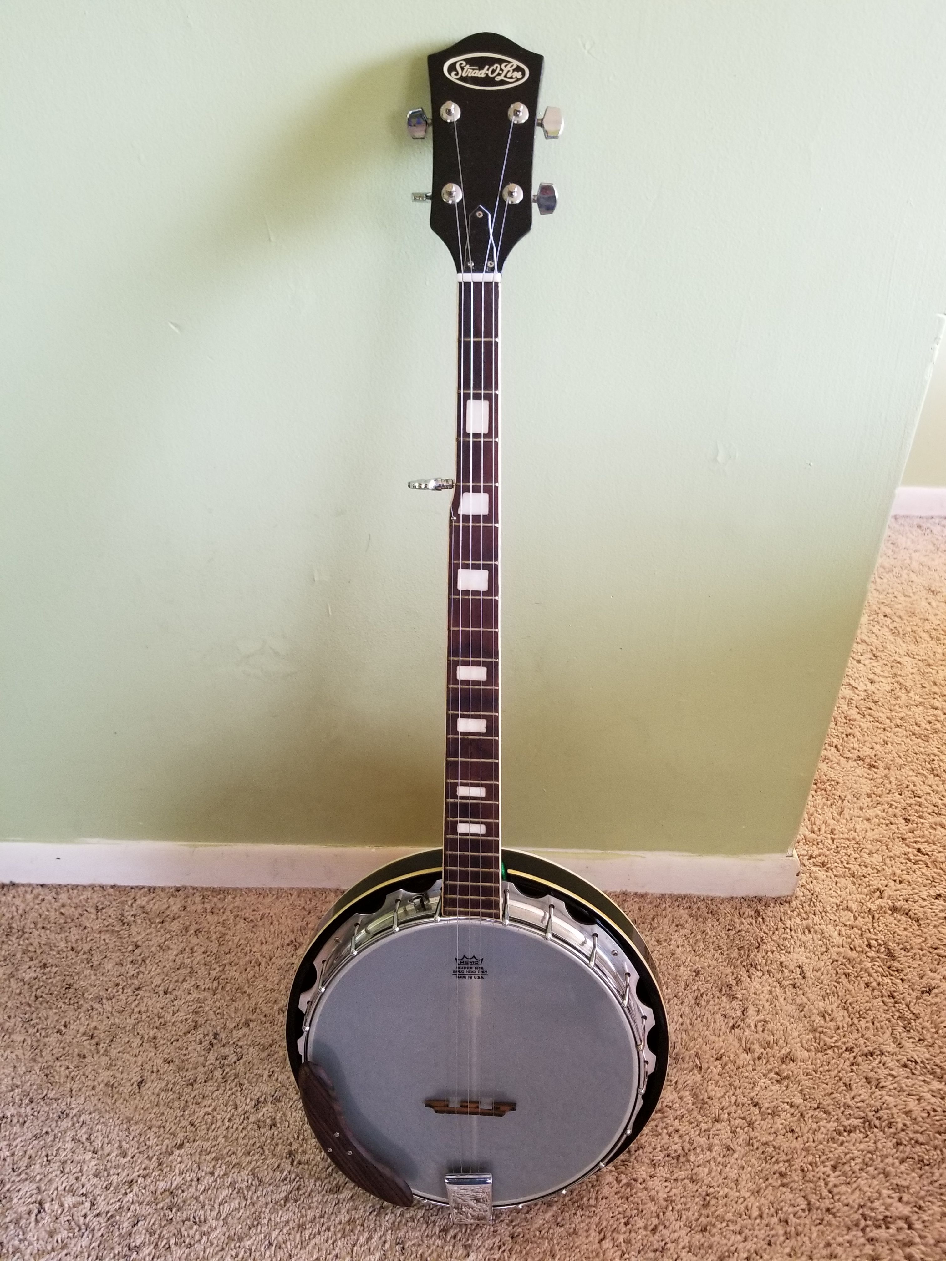 Strad o cheap lin banjo