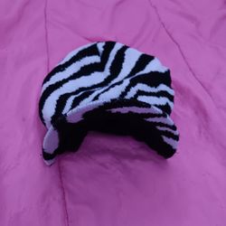 Zebra Pattern Hat