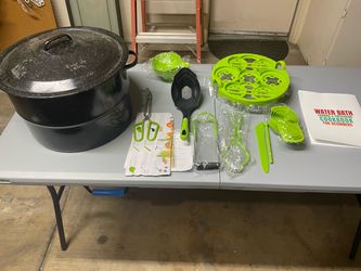 Water Bath Canning Kit with Pot and Accessories