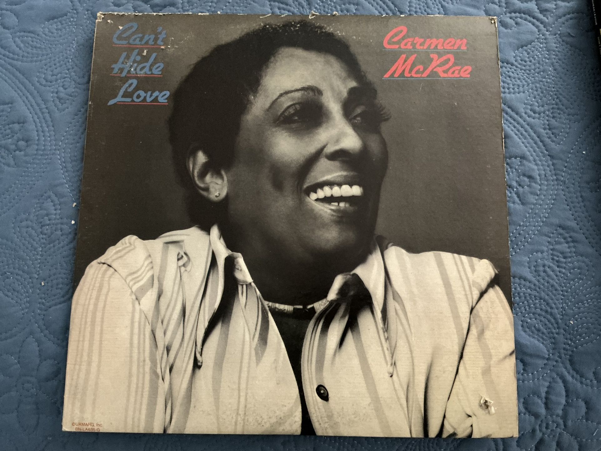 Carmen McRae Vinyl Lot – Velvet Soul (2xLP) + Can’t Hide Love – Jazz & Soul Vocalist