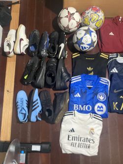 Tablets, rolexs, Soccer jerseys, pants, shoes, beyblades and really rare hotwheel.