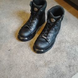 Harley Davidson Boots Size 12 Worn Once 
