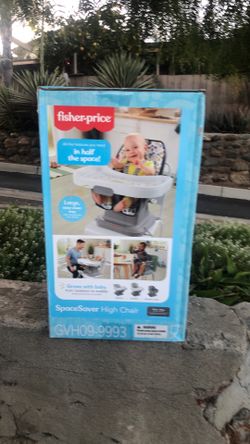 High chair     fisher-price
