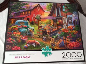 Bells Farm 2000 Piece Jigsaw Puzzle