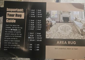 Rugspace 9x12 rug color light beige