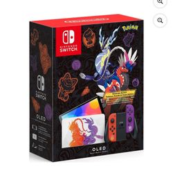 Nintendo Switch Console Pokémon Special Edition Used In Good Condition