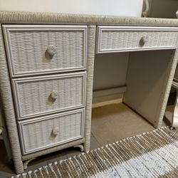 White desk
