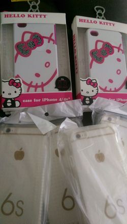 IPhone 4/4s Hello Kitty & Clear IPhone 6/6s cases