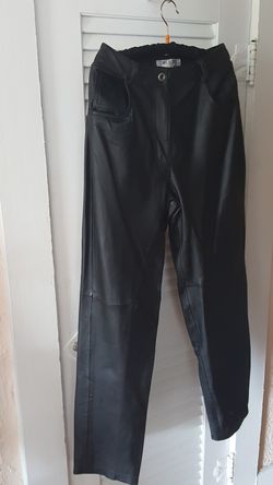 Genuine leather pants Size 6