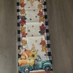 Fall Table Cloth Runner