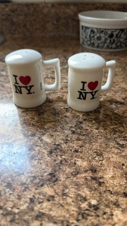 I Love NY Salt and Pepper Shakers
