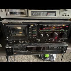 BMB Digital Echo AV Amplifier DA X1 Cassette Deck Karaoke Vintage Working
