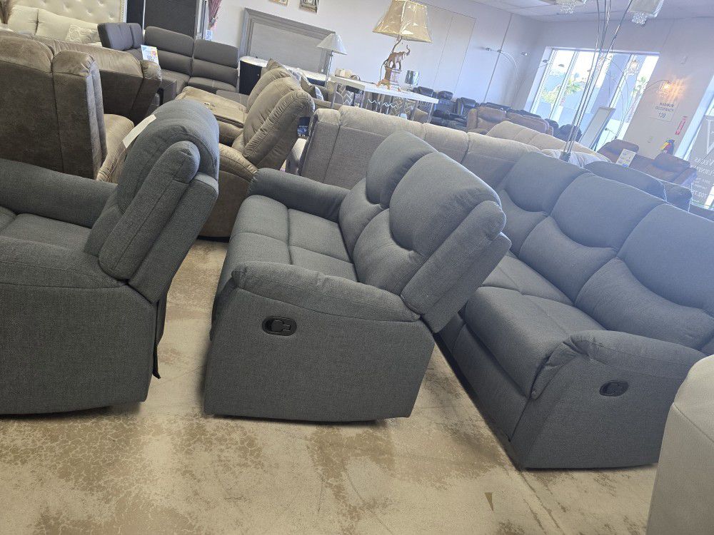 Sofa Set Recliner 3pc