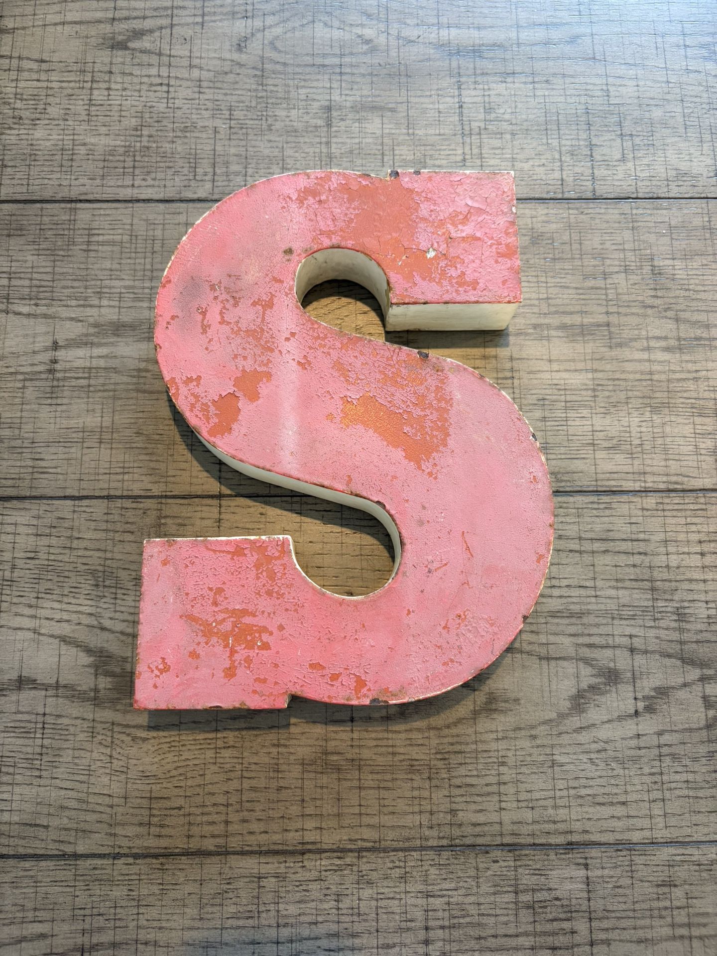 Vintage Metal “S”