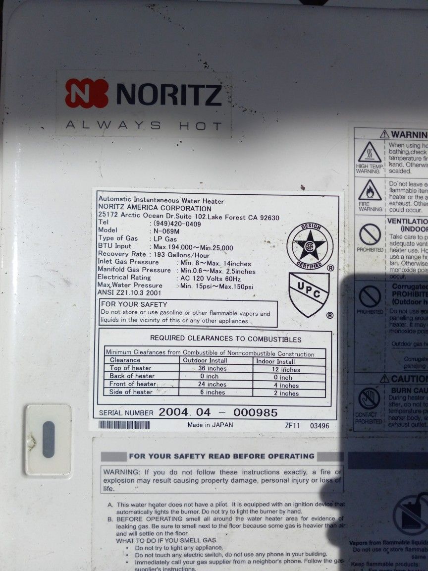 Hot Water Heater