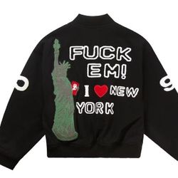 Brand New Supreme Varsity Jacket