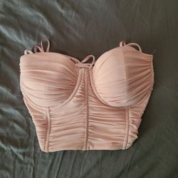 Pink Windsor Lace Corset 