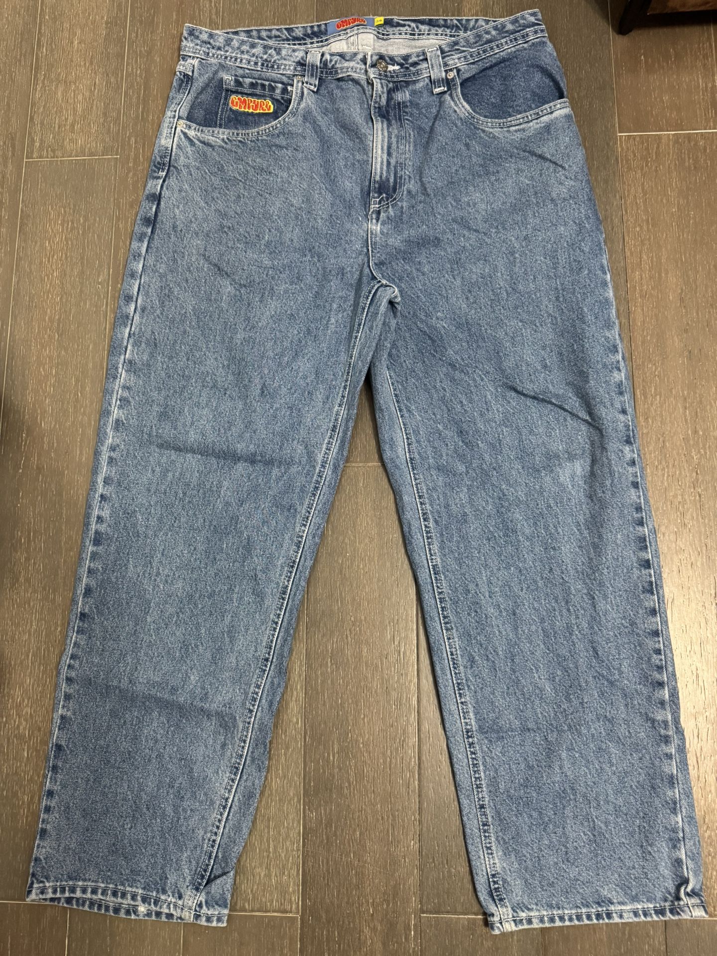 Empyre Loose Fit Medium Wash Skate Jeans