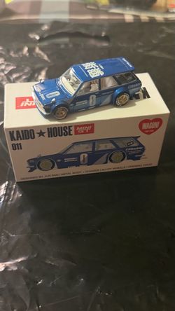 Kaido House Blue Datsun 510 wagon