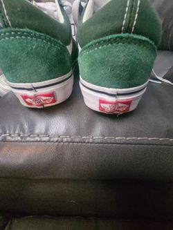 Girls green  VANS  6 women  men 4 /1/2